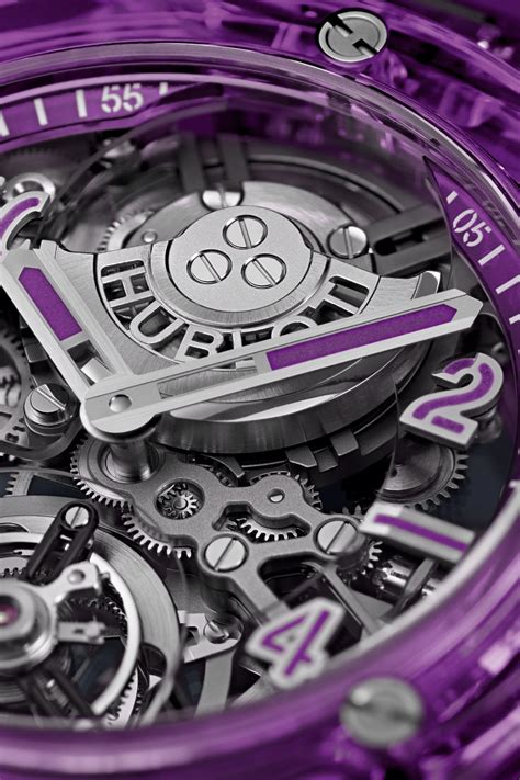 hublot 1020517|Big Bang Tourbillon Automatic Purple Sapphire 44 mm .